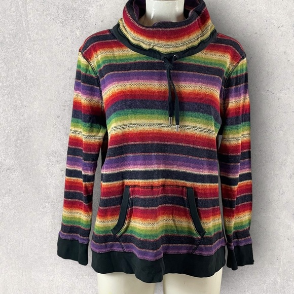 Ralph Lauren 1X Southwestern Turtleneck Sweatshirt. Runs small. - Picture 2 of 8
